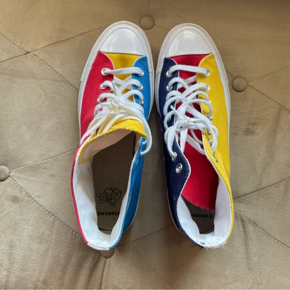 Converse X Golf Wang Chuck 70 Hi Men's 9 Taylor High Top Tri Panel - Picture 3 of 6